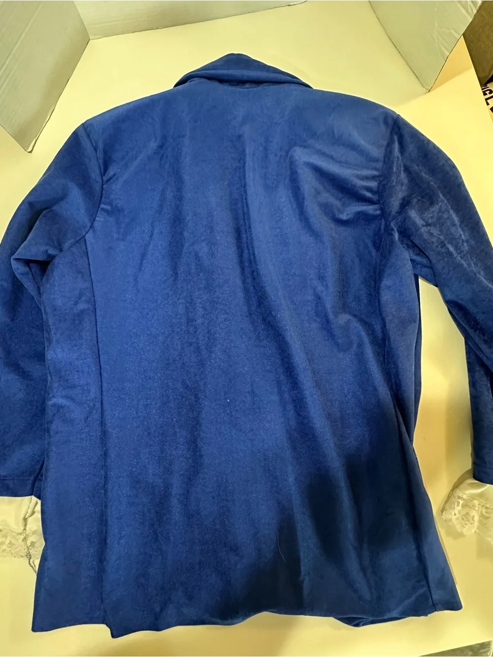 California Costumes Blue Velvet Suit Jacket & Trousers